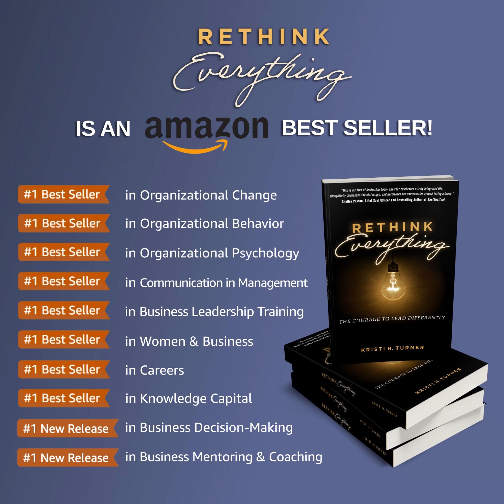 Amazon #1 Best Seller in multiple categories